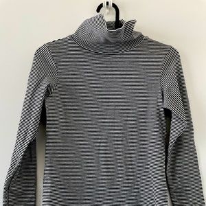 Muji high neck long sleeve shirt